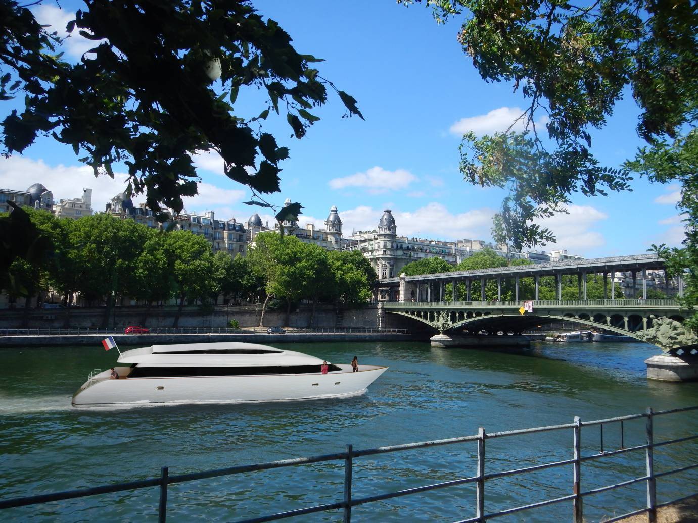 Yess! Yacht Electrique sur Seine